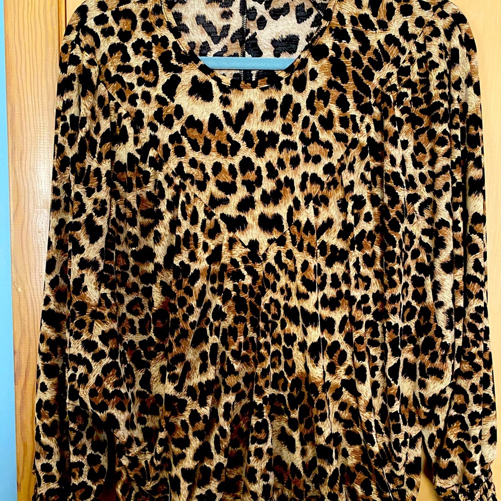 Leopard Blouse